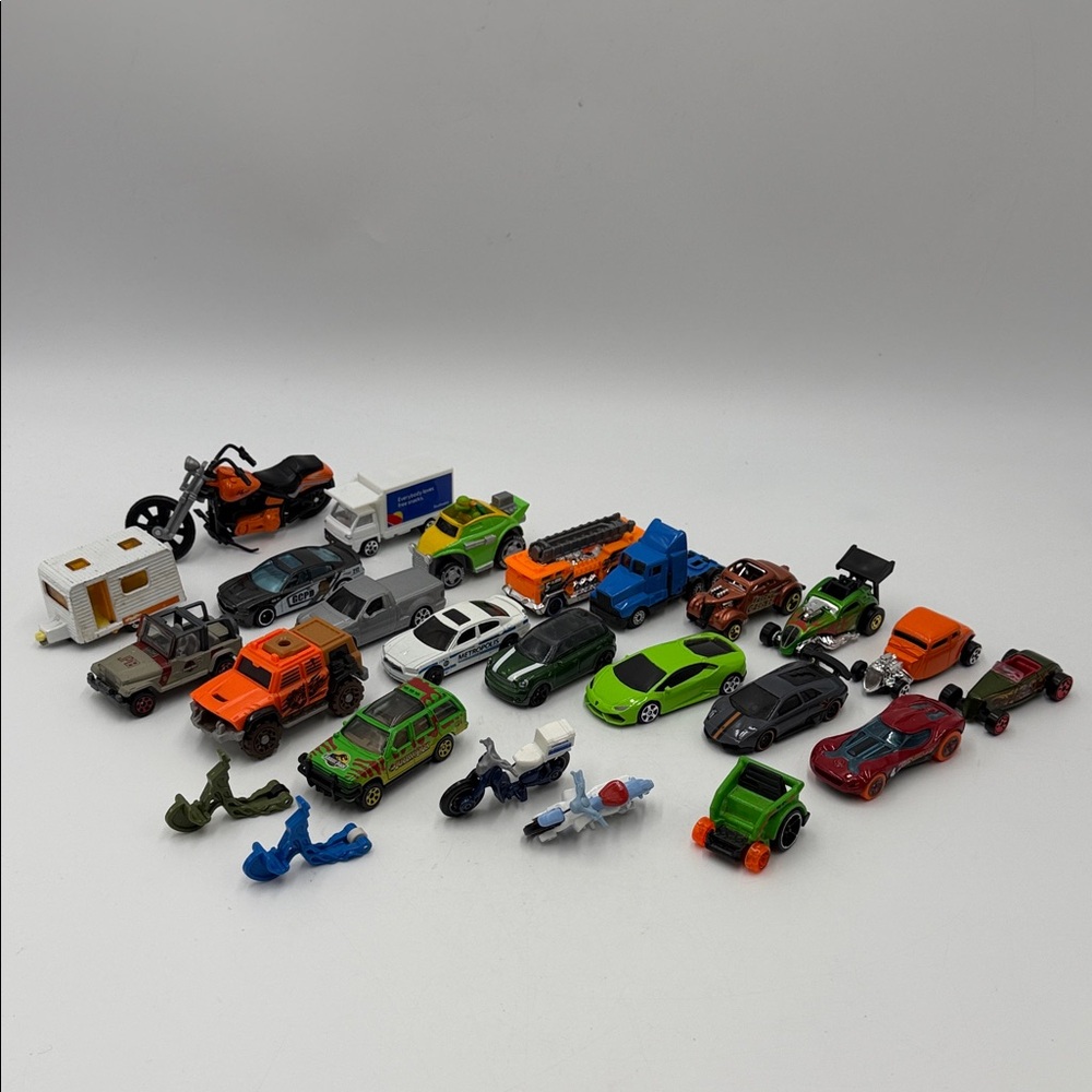 Assorted Die-Cast Toy Car Set